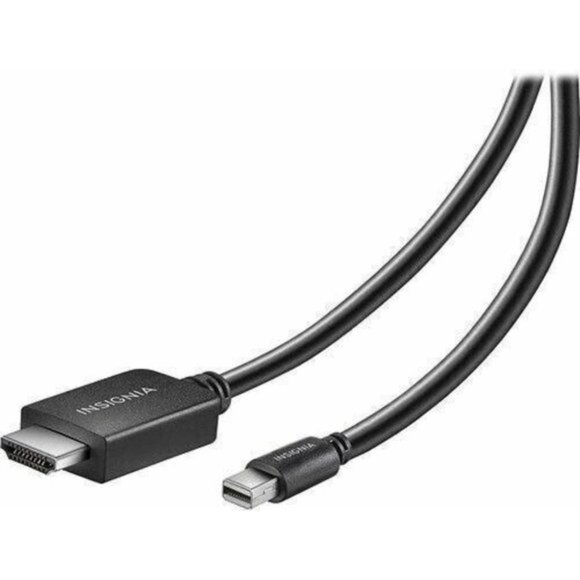 Insignia 1.8 m (6 ft.) Mini DisplayPort to 4K HDMI Cable (NS-PD06512-C) - Picture 2 of 2